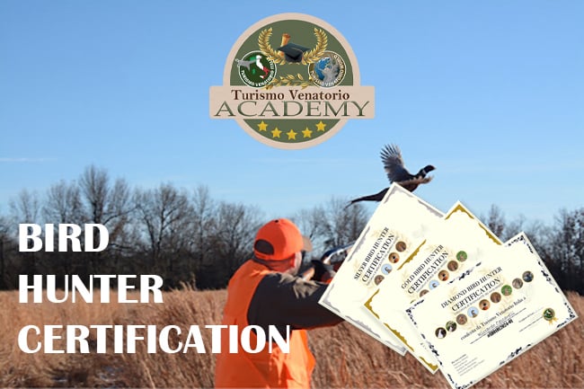 Turismo Venatorio Bird Hunter Certification