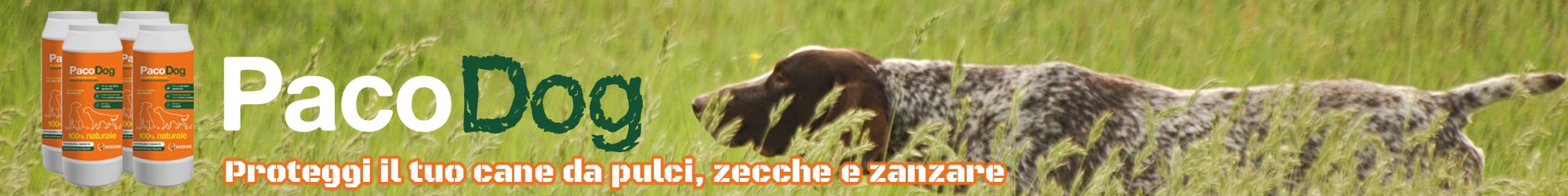 PacoDog la barriera contro zecche pulci e zanzare